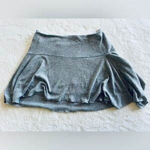 Abercrombie & Fitch Heather Gray Vintage Skater Skirt